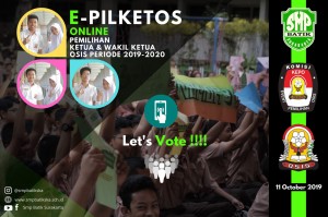 Satu-satunya pemilihan Ketua Osis tingkat SMP berbasis ONLINE di Kota Surakarta